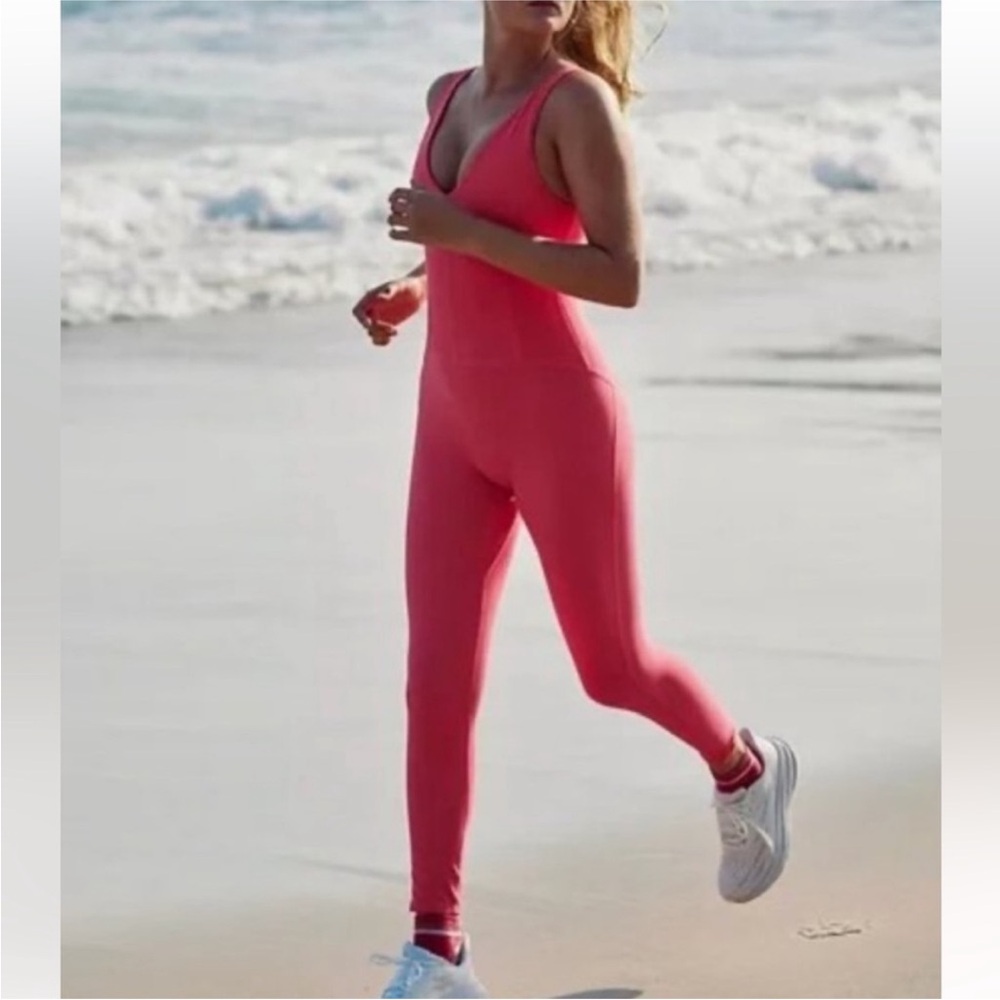 FP Movement Never Better Strappy Back Jumpsuit Size Small
